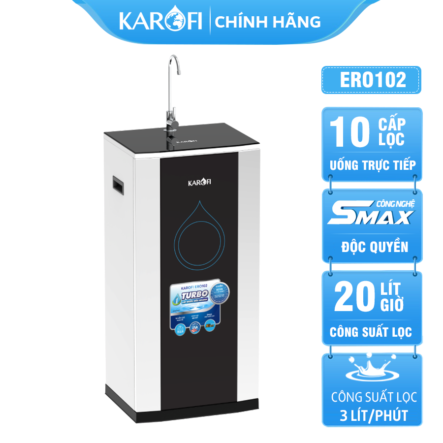 Máy lọc nước Karofi ERO102