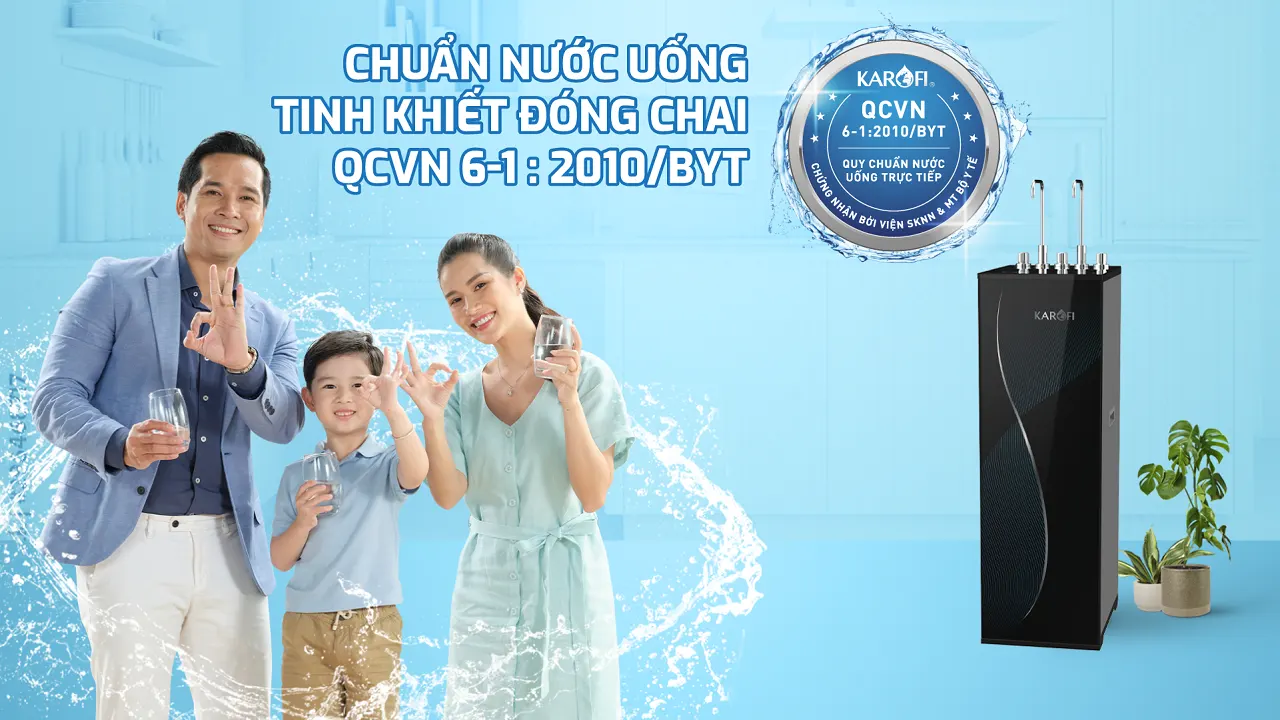 máy lọc nước nóng lạnh Karofi KAD-D69