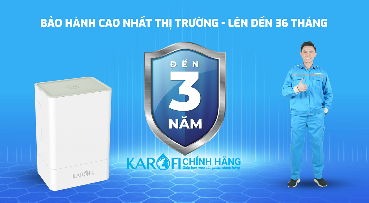 Máy lọc nước Karofi KAQ-U98 