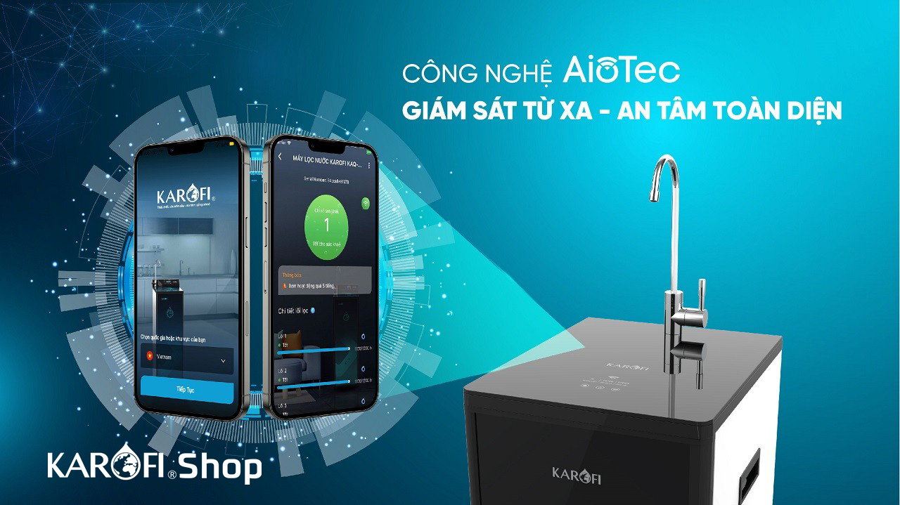 Máy lọc nước Karofi KAQ-D58