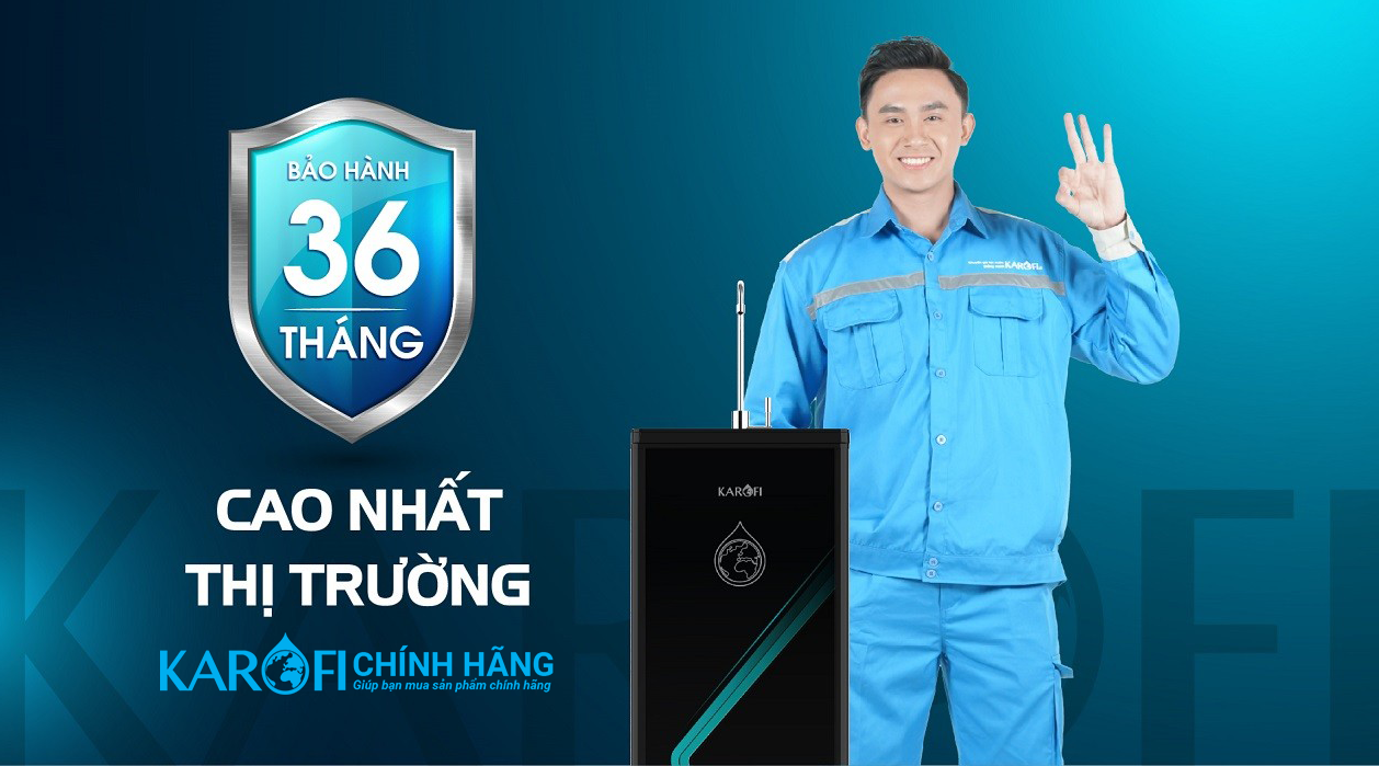 Máy lọc nước Karofi KAQ-D58