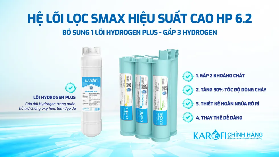 Máy lọc nước Karofi KAQ-D20