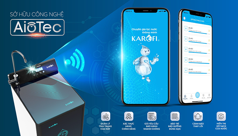 Video giới thiệu máy lọc nước Karofi KAQ-P95