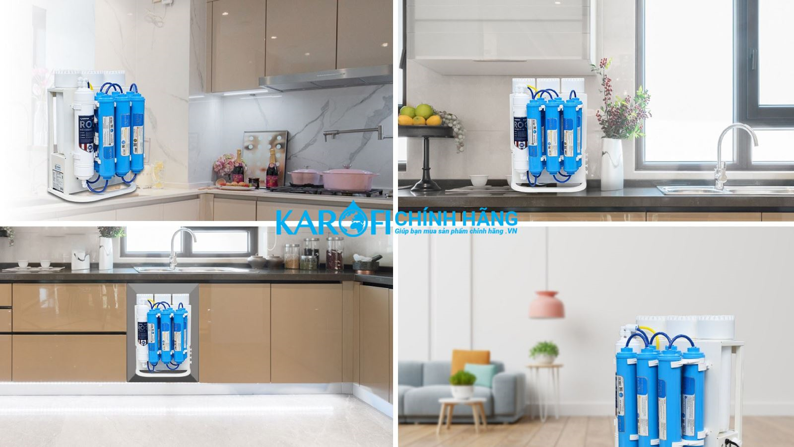 Máy lọc nước Karofi KAQ-U03