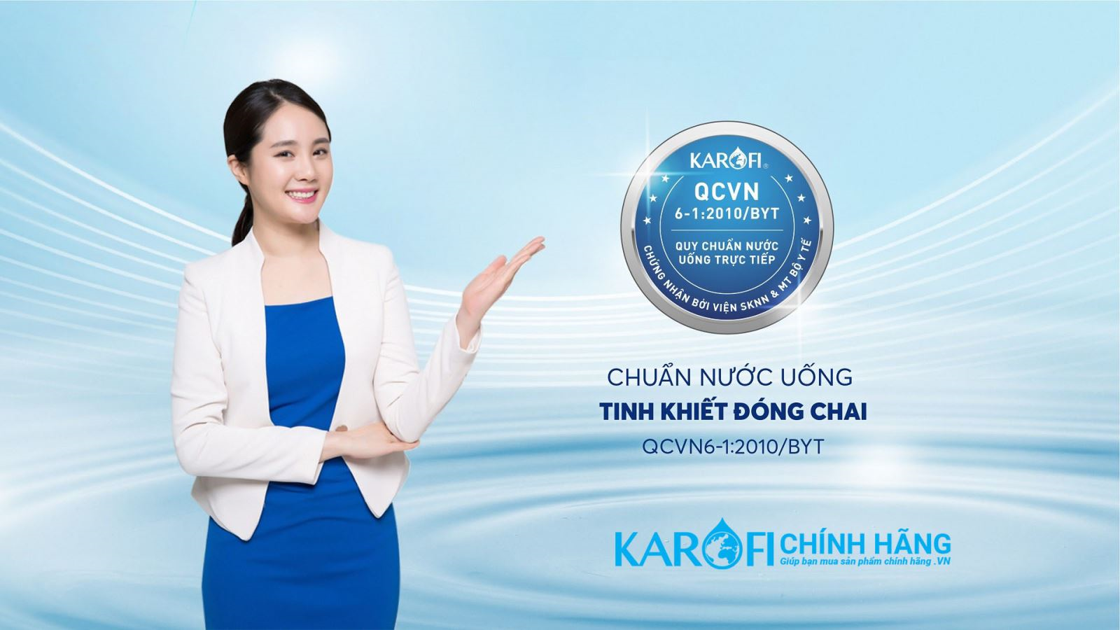 Máy lọc nước Karofi KAQ-U03