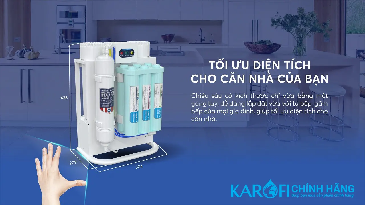 Máy lọc nước Karofi KAQ-U95 