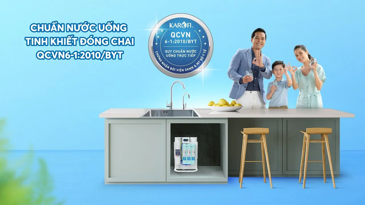 Máy lọc nước Karofi KAQ-U95 