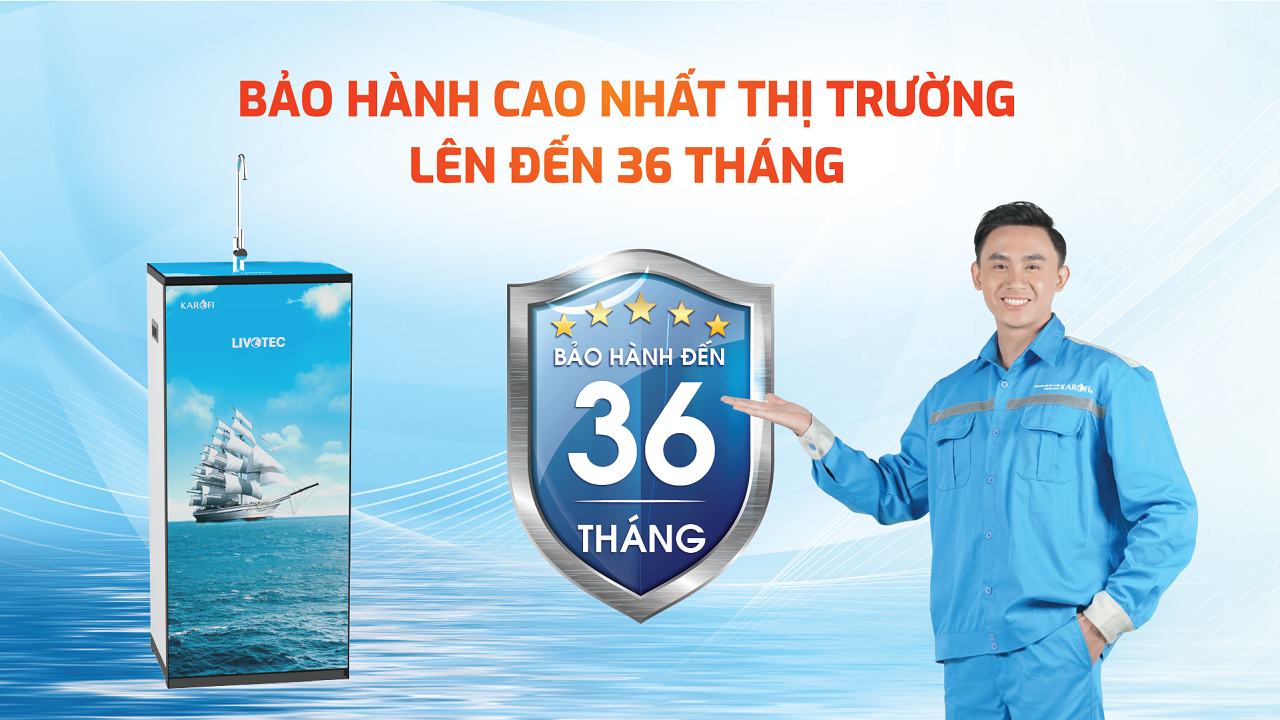 Máy lọc nước Karofi Livotec 506