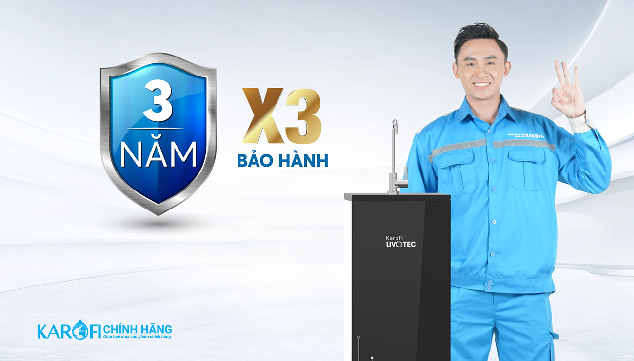 Máy lọc nước Karofi Livotec 510