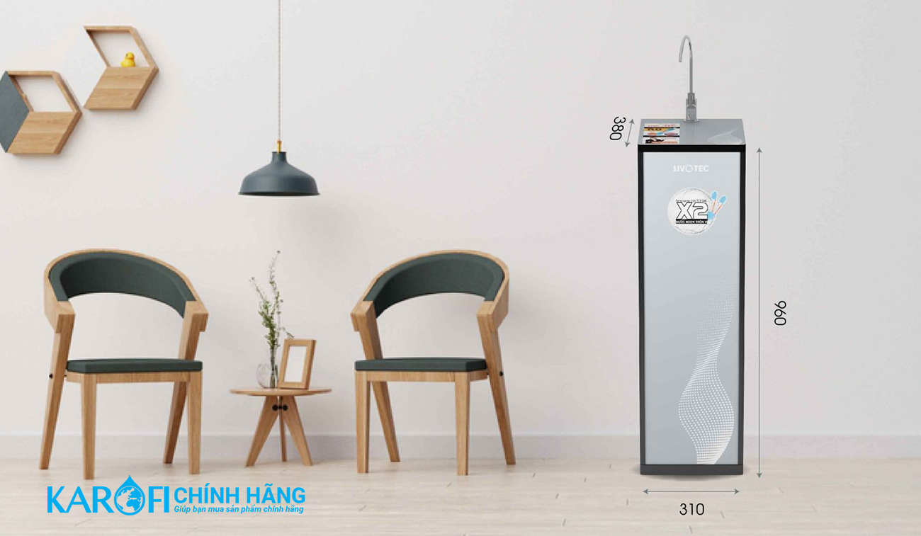 Máy lọc nước Karofi Livotec LRC110-T