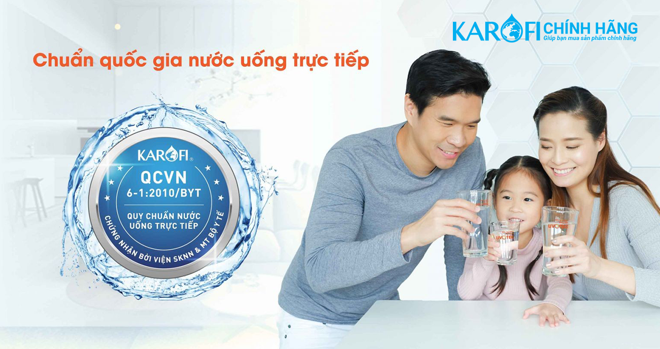 Máy lọc nước Karofi Livotec LRC110-T