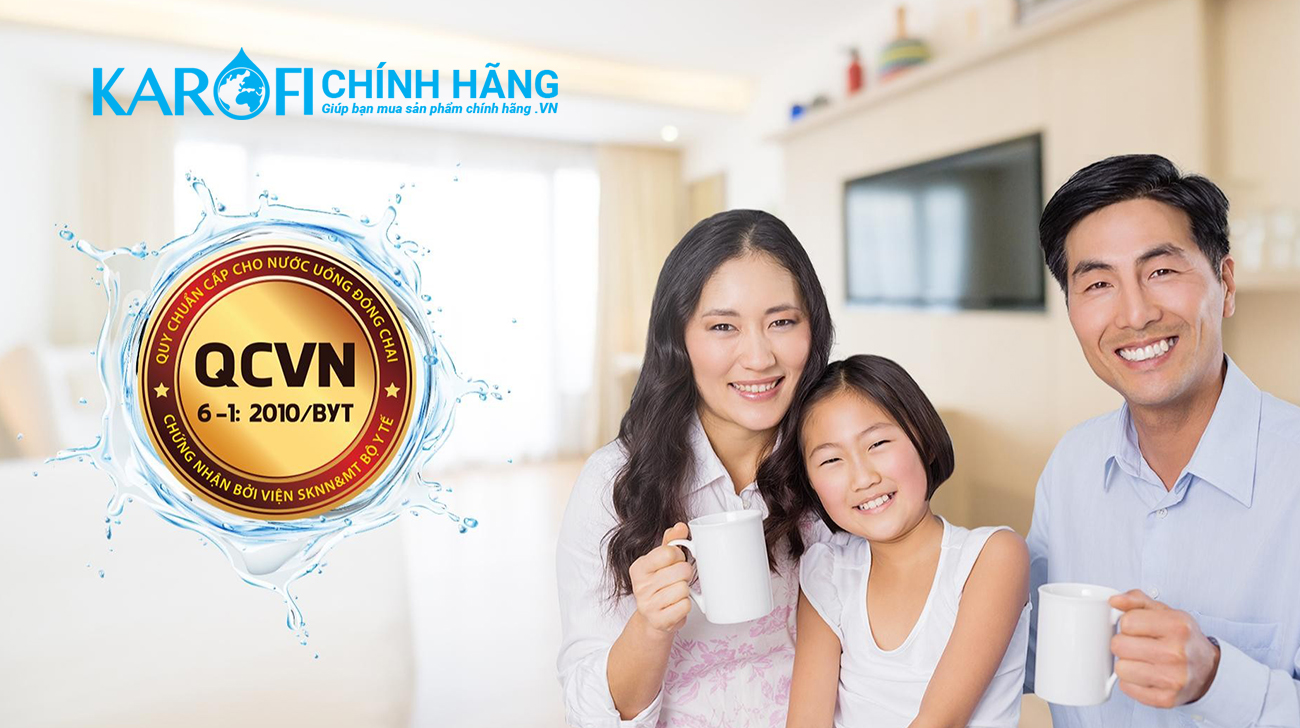 Máy lọc nước Karofi Optimus DUO O-D138 đạt chuẩn nước uống trực tiếp