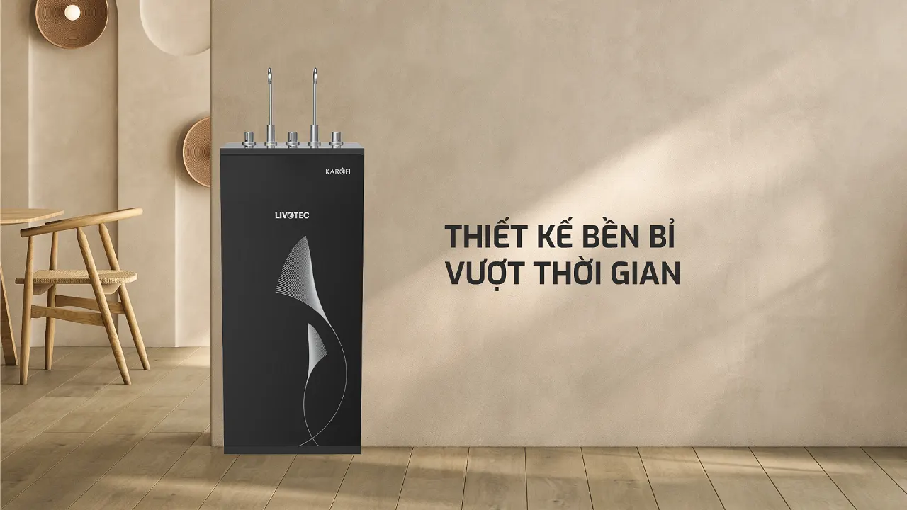 Máy lọc nước nóng lạnh Karofi Livotec 629