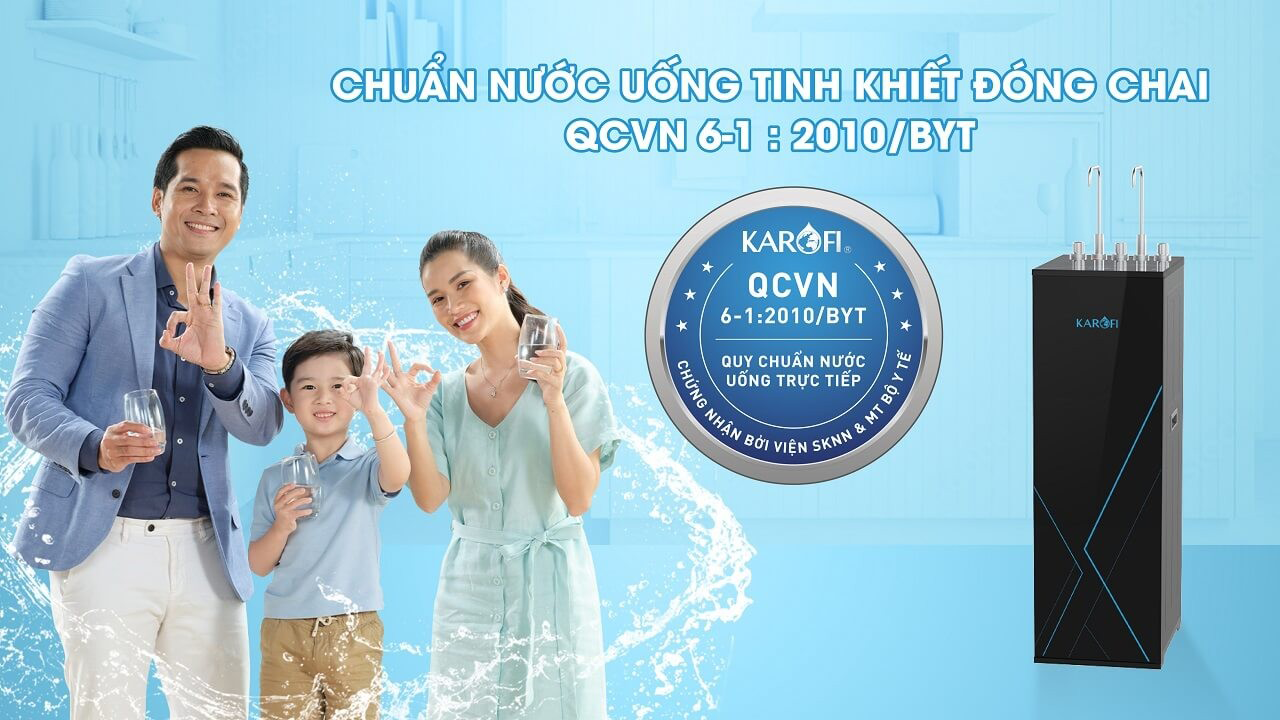 Máy lọc nước nóng lạnh Karofi KAD-M59
