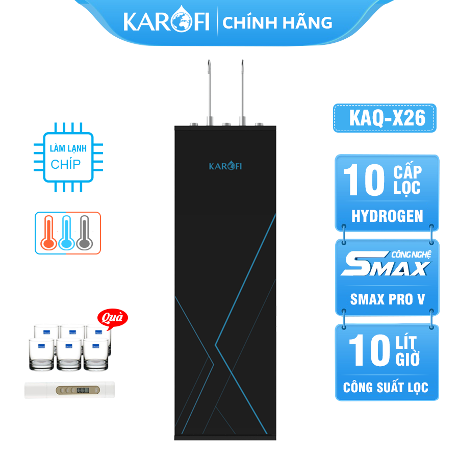 Máy lọc nước nóng lạnh Karofi KAD-M59