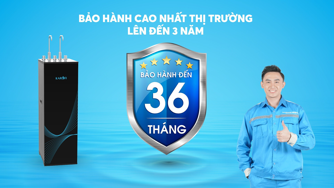 Máy lọc nước nóng lạnh Karofi KAD-X56