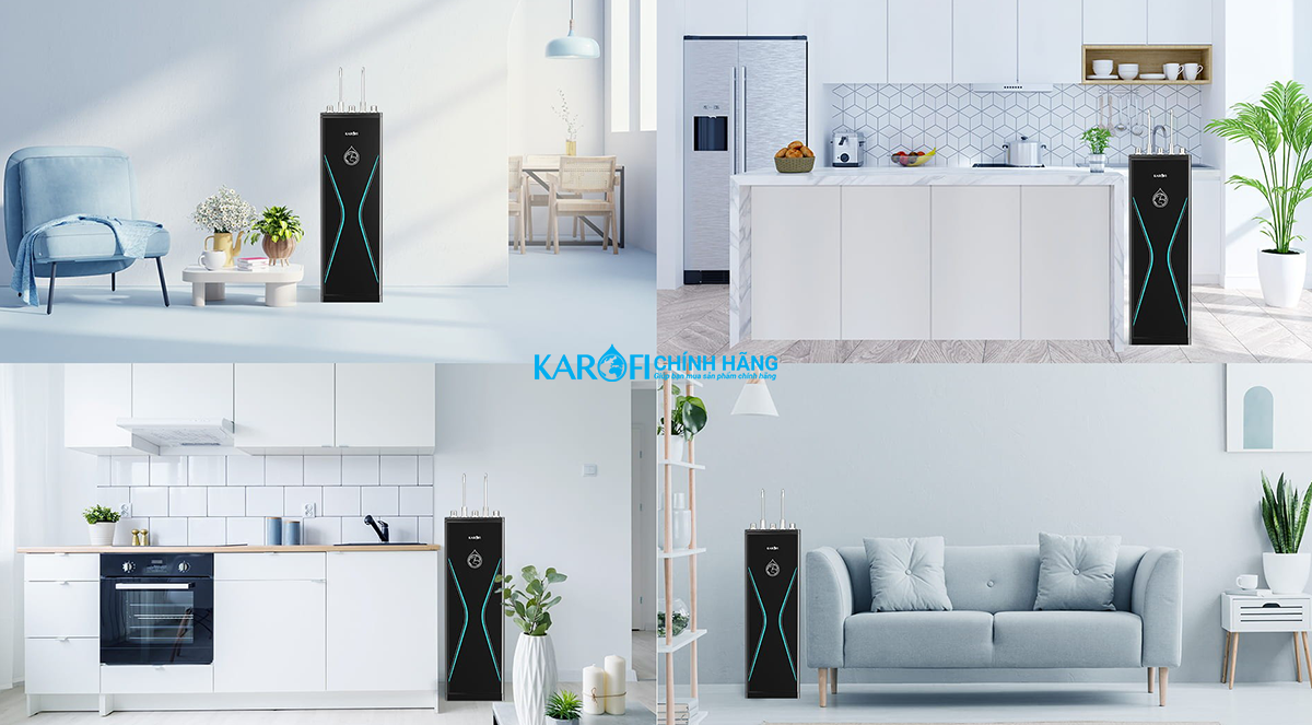 Máy lọc nước nóng lạnh Karofi KAD-D528