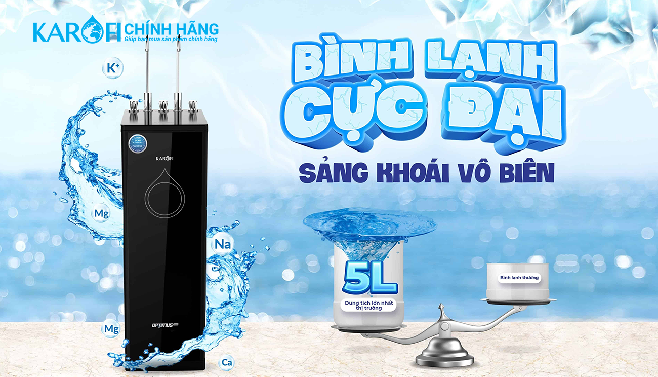 Máy lọc nước Karofi O-D138