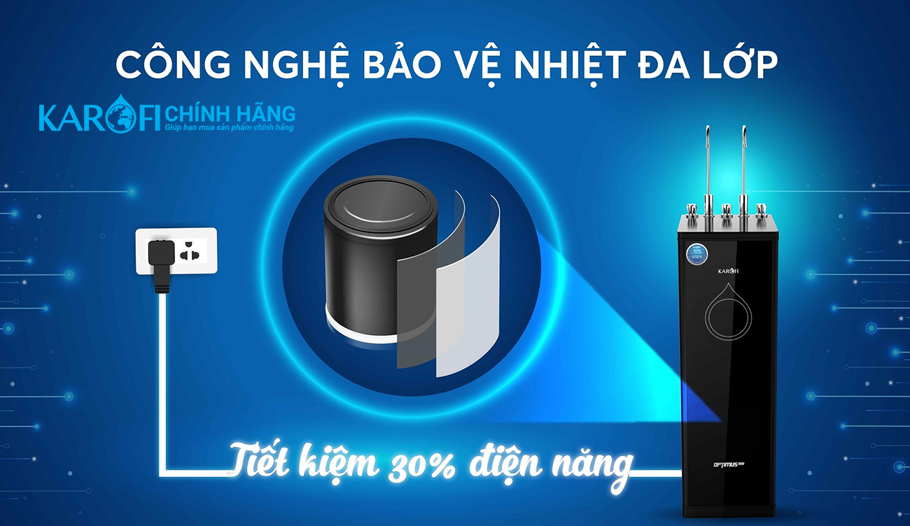 Máy lọc nước Karofi O-D138