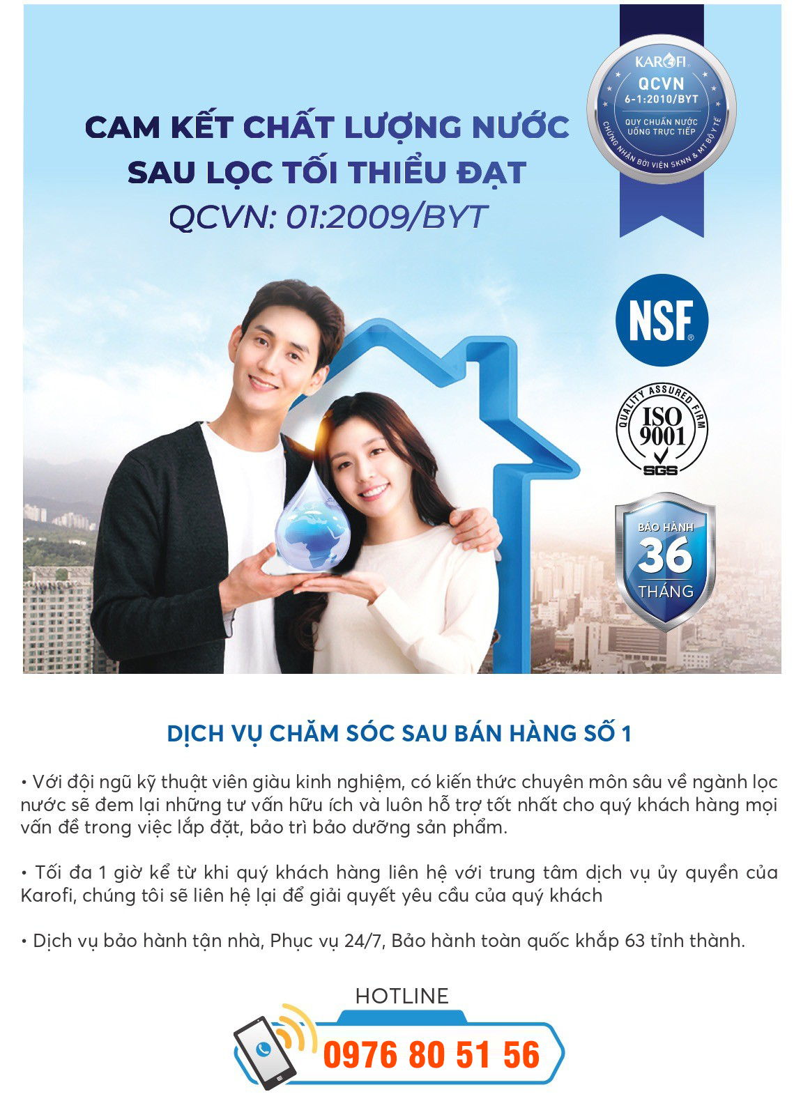 Máy lọc nước tổng đầu nguồn Karofi KTF-662