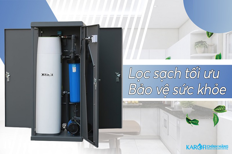 Máy lọc nước tổng đầu nguồn Karofi KMF-68