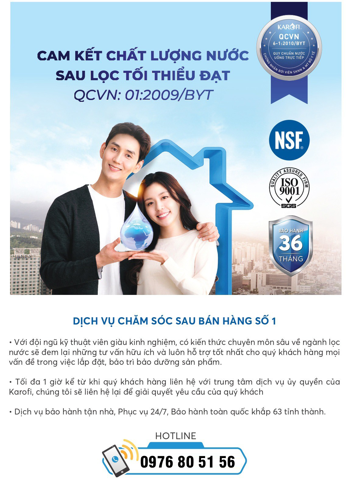 Máy lọc nước tổng đầu nguồn Karofi KTF 552