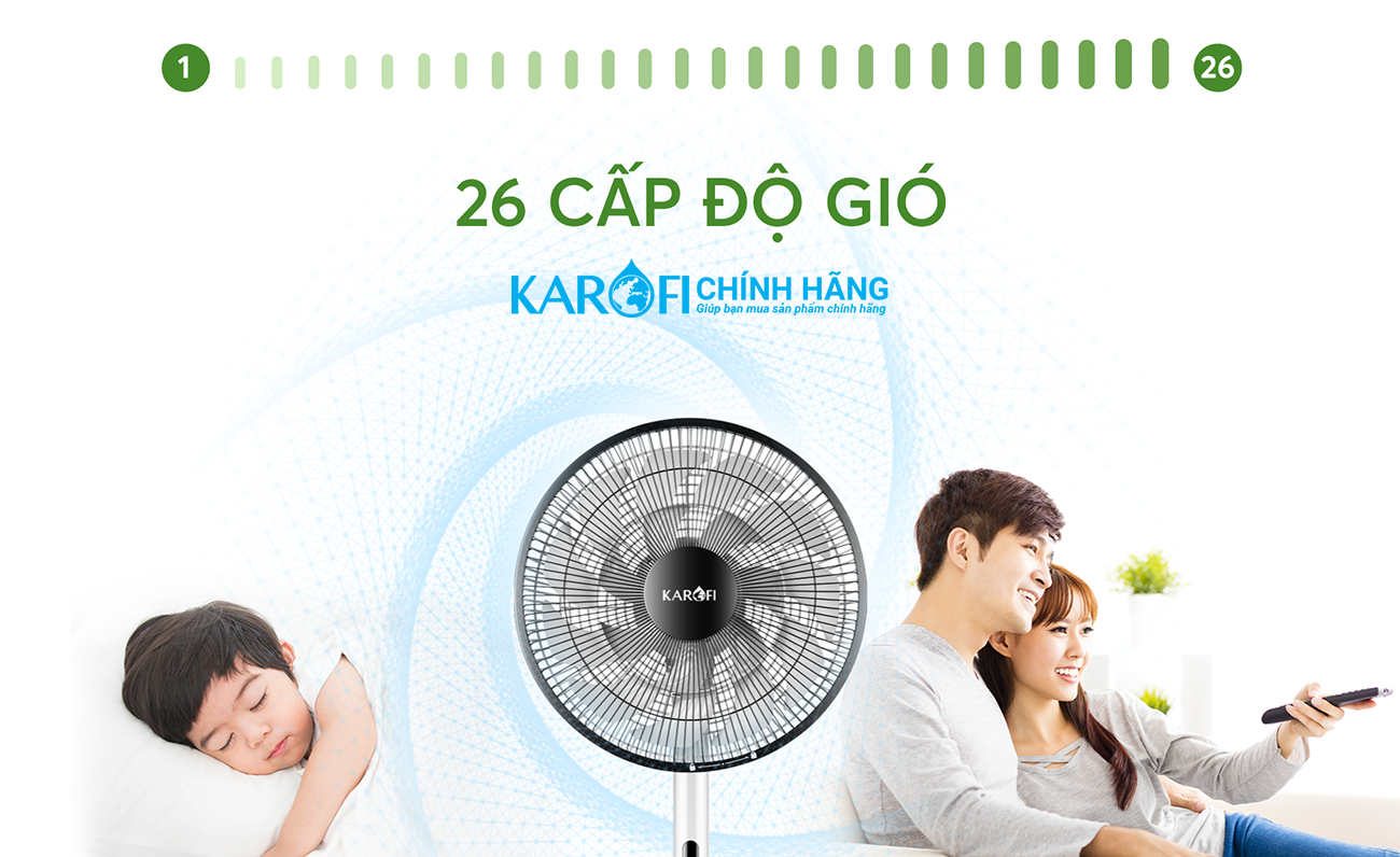 Quạt cây Karofi KF-352DC