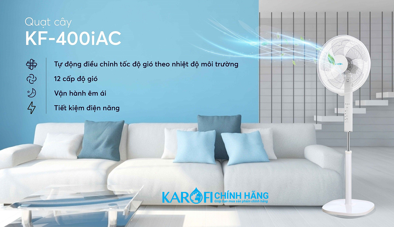 Quạt cây Karofi KF-400IAC