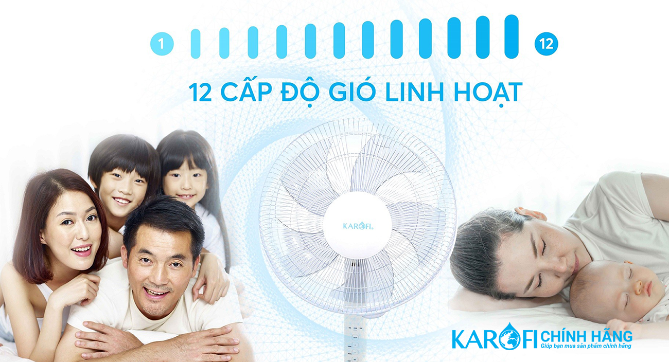 Quạt cây Karofi KF-400IAC
