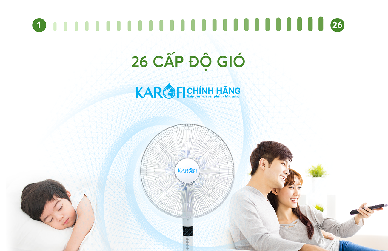 Quạt cây Karofi KF-402AC