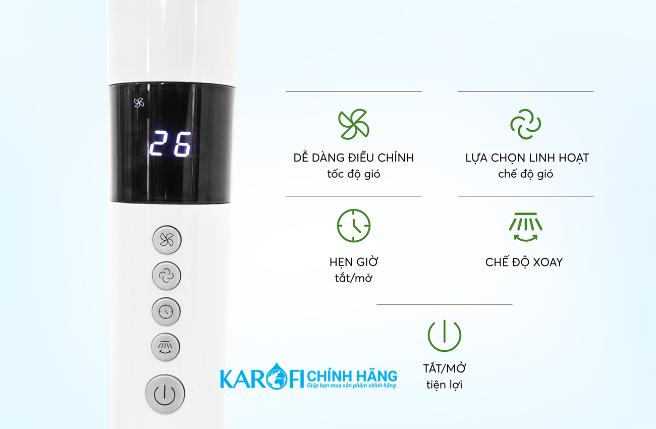 Quạt cây Karofi KF-402AC