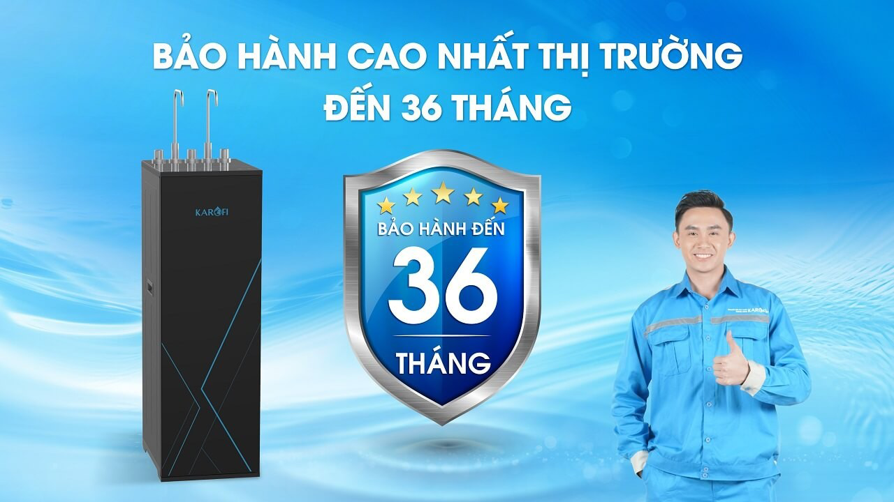 Máy lọc nước nóng lạnh Karofi KAD-M59