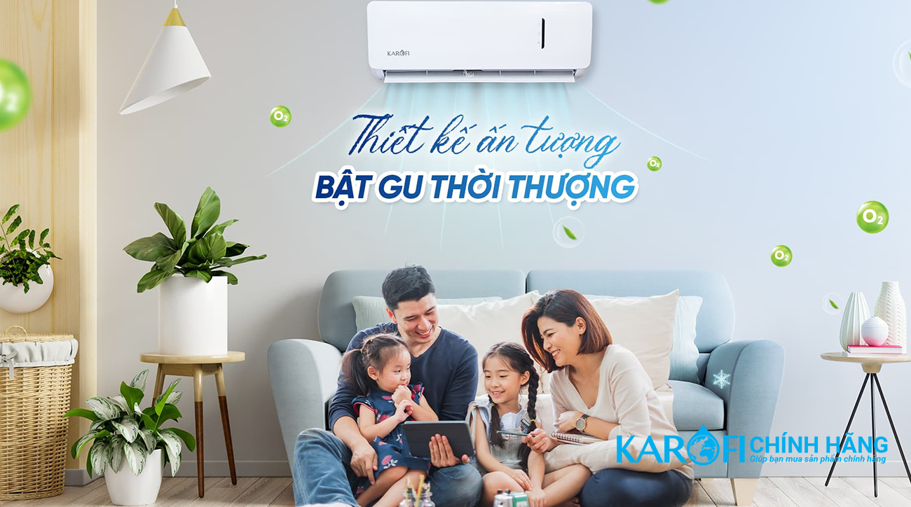 Điều hoà không khí Karofi 9000BTU KDC-WF09