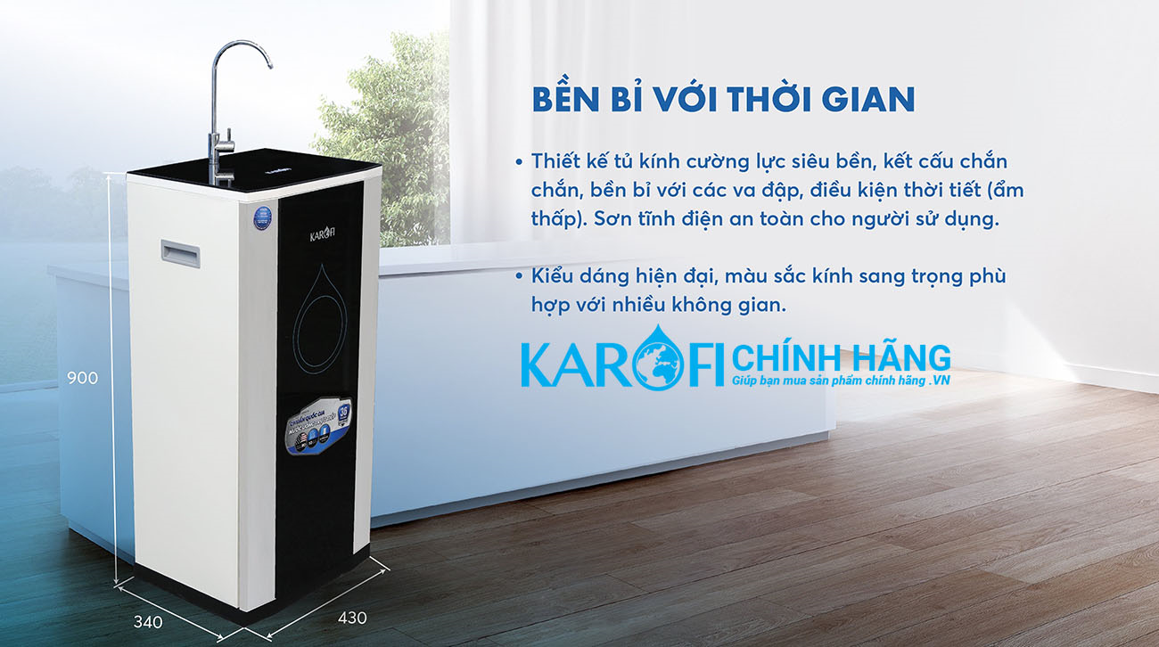 Máy lọc nước Karofi ERO100