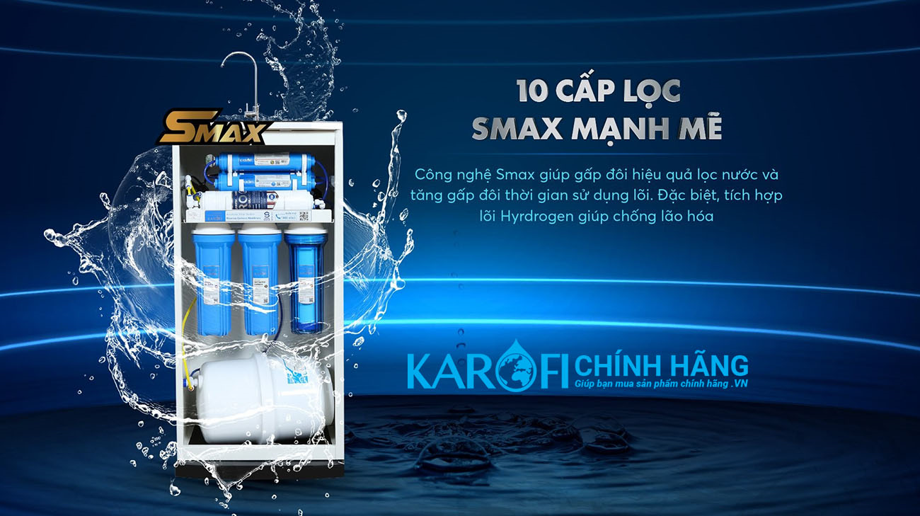 Máy lọc nước Karofi ERO100