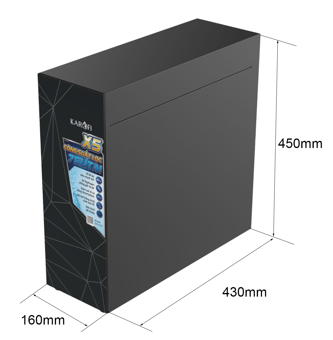 Thông số kỹ thuật máy lọc nước Karofi KAQ-U99