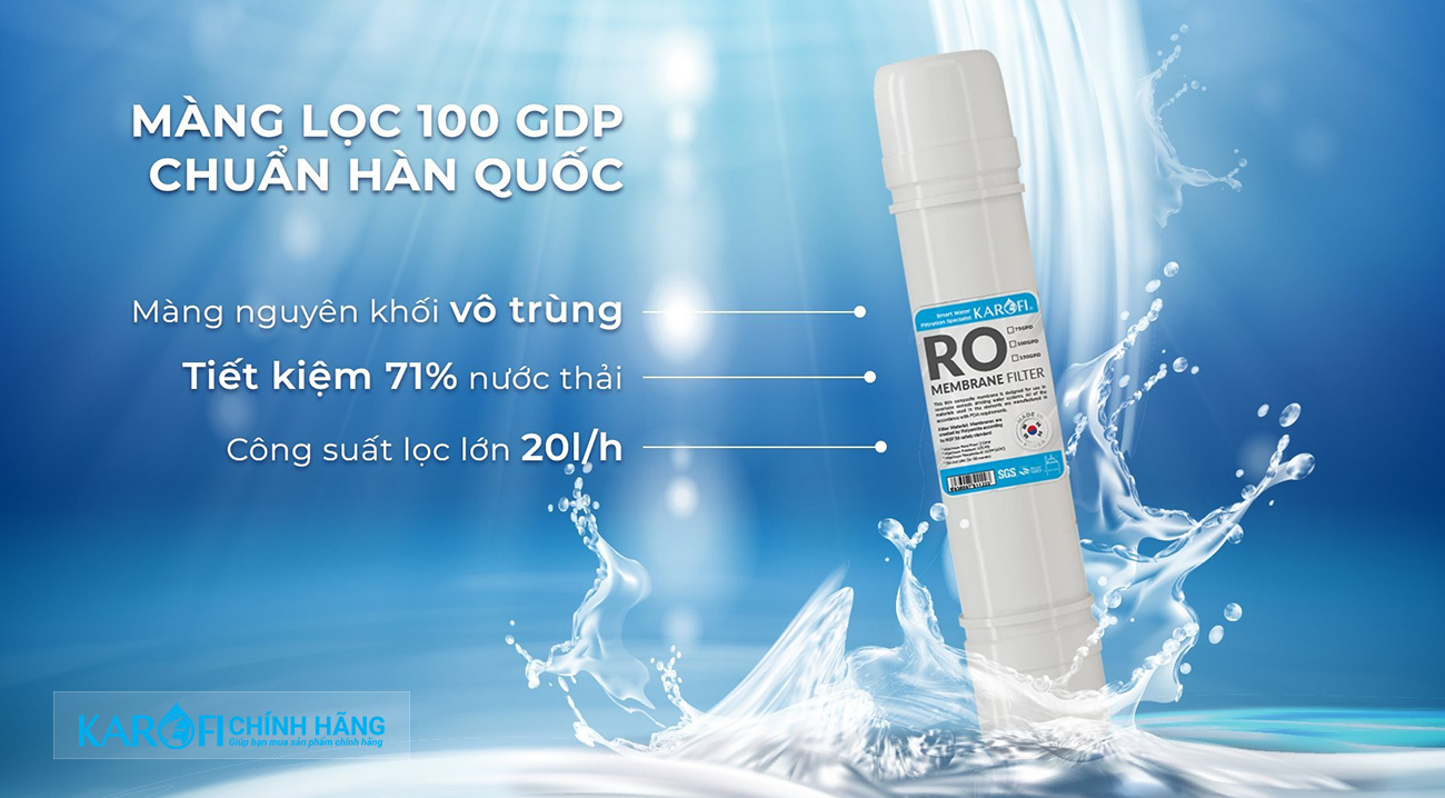 Máy lọc nước Karofi Livotec 512