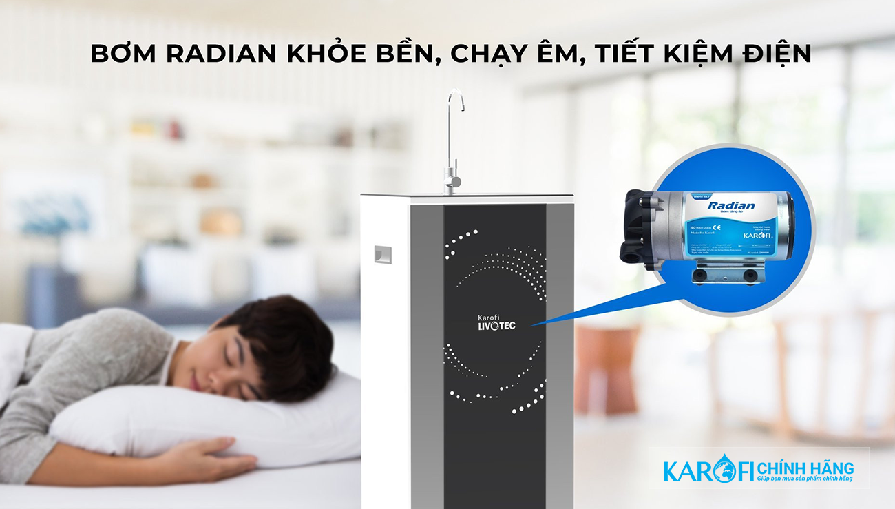 Máy lọc nước Karofi Livotec 512