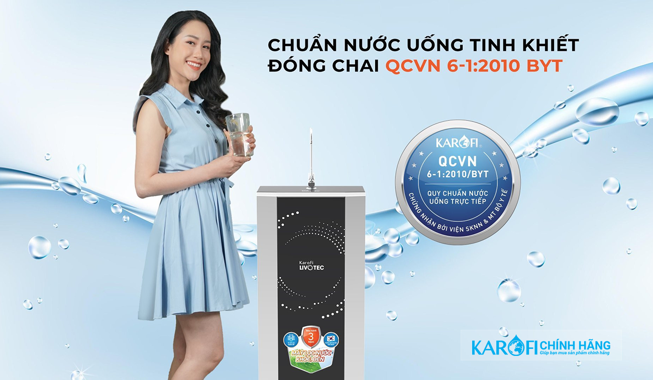 Máy lọc nước Karofi Livotec 512