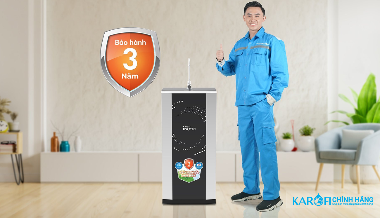 Máy lọc nước Karofi Livotec 512