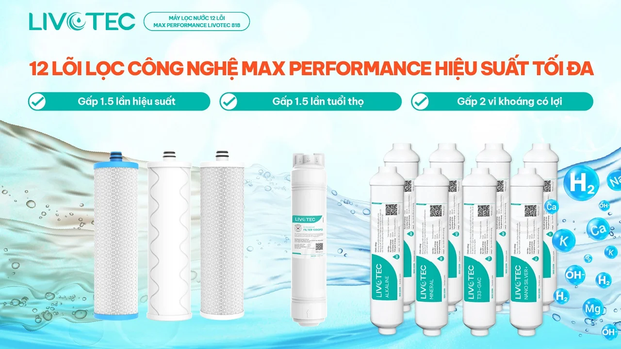 Máy lọc nước Livotec 818