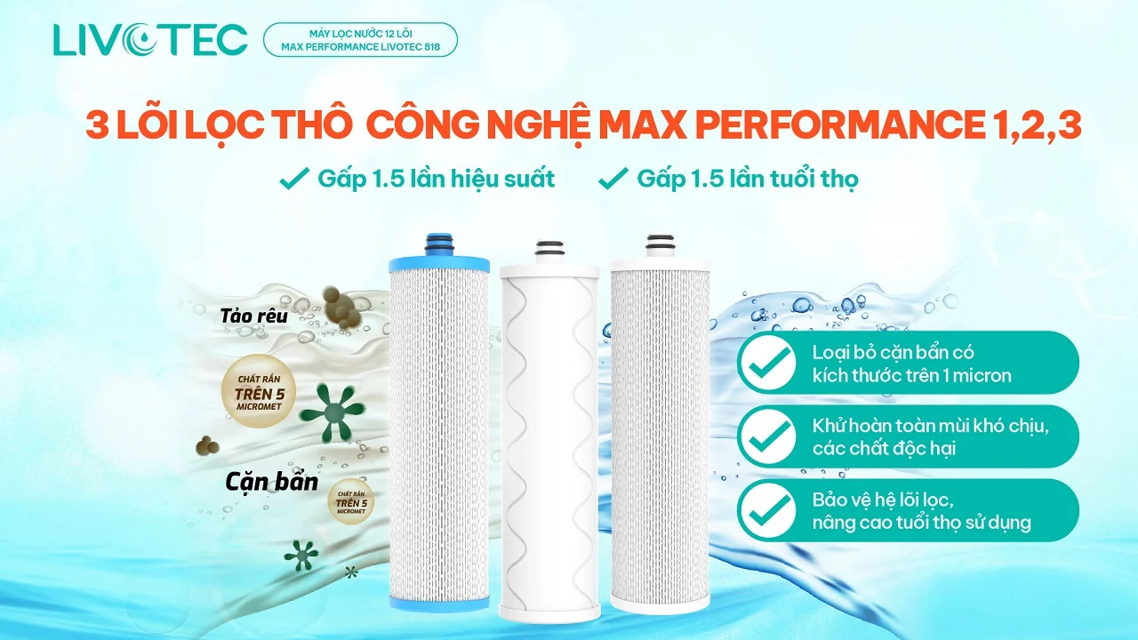 Máy lọc nước Livotec 818