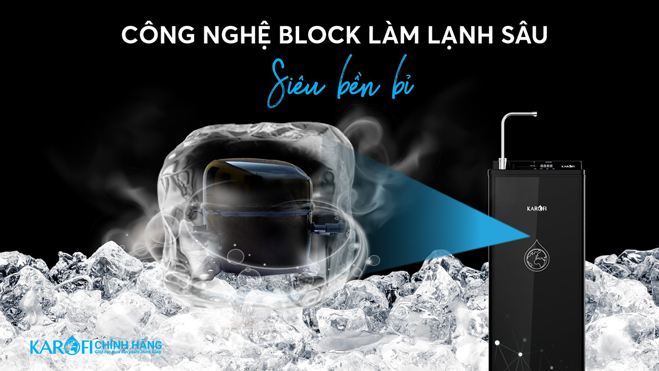 Máy lọc nước nóng lạnh Karofi KAD-D88