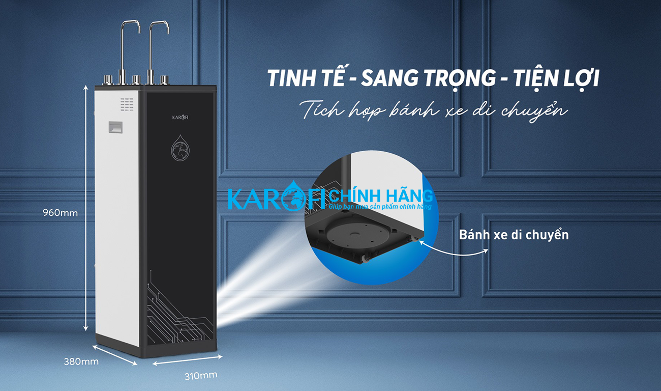 Máy lọc nước nóng lạnh Karofi KAD-D966