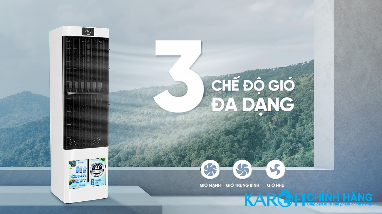 Quạt điều hòa Karofi KAC-H132R