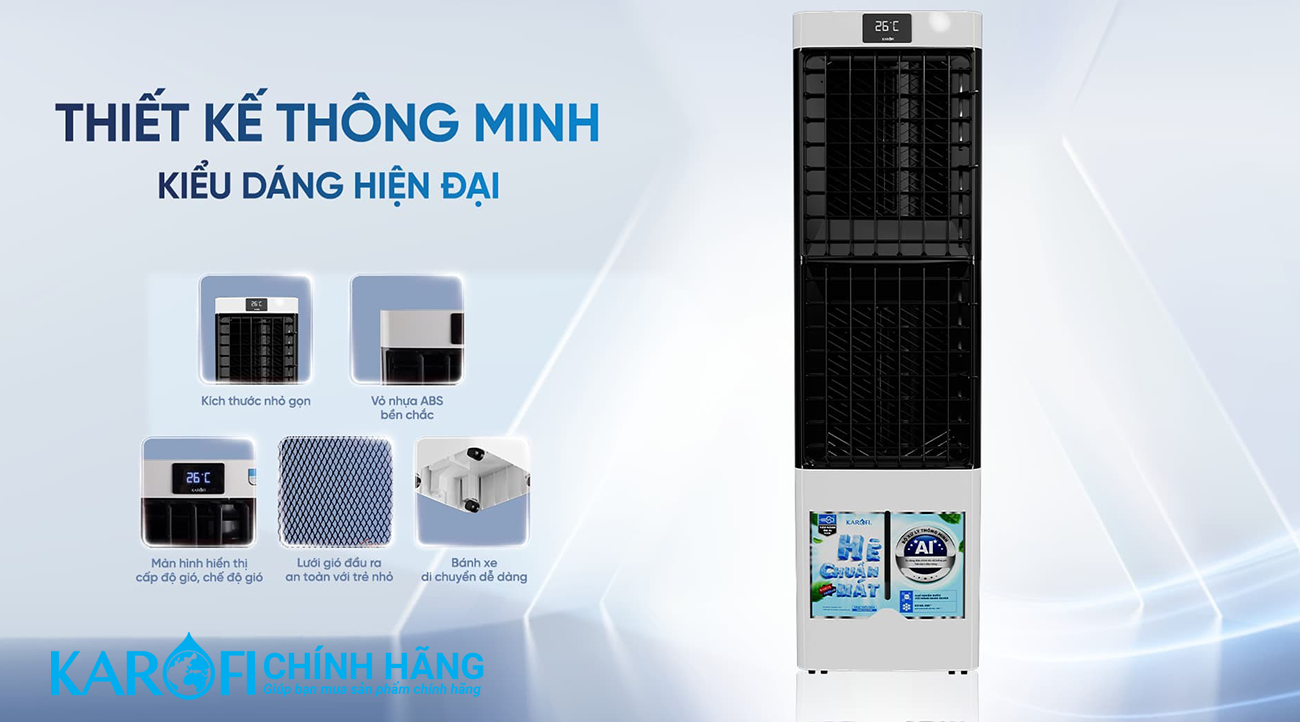 Quạt điều hòa Karofi KAC-H132R