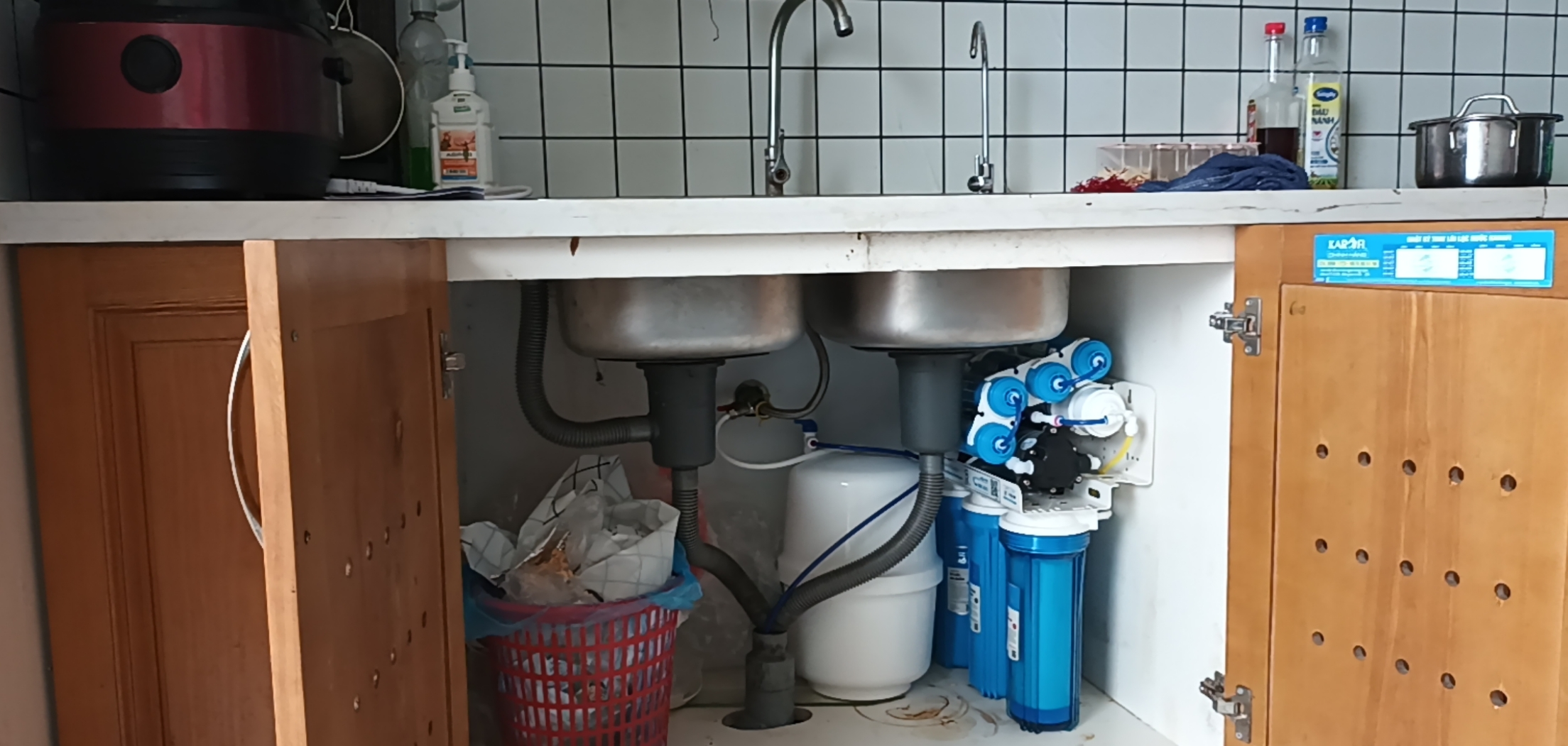 Máy lọc nước Karofi KT-ERO80 8 lõi lọc 